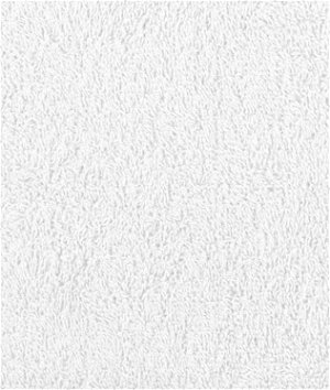 White Terry Cloth Fabric