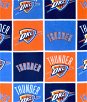 Oklahoma City Thunder NBA Fleece Fabric