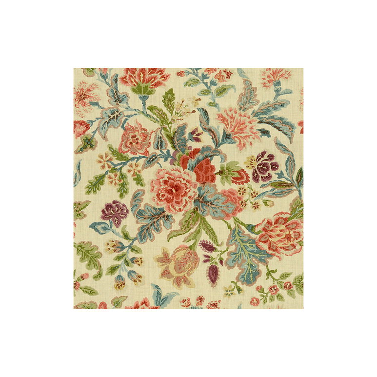 Lee Jofa Bradstock Hand Block Multi Fabric