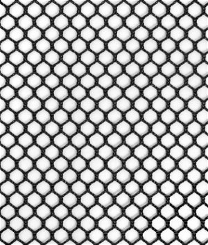 Black Mesh Fabric Netting Fabric Mesh Utility Fabric Eye Mesh Material for  Sewing, Crafts，Shopping Bag, Backpack Pocket and Straps and Netting Clothes