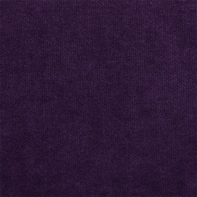 JB Martin Como Velvet Deep Purple Fabric image 1 of 2