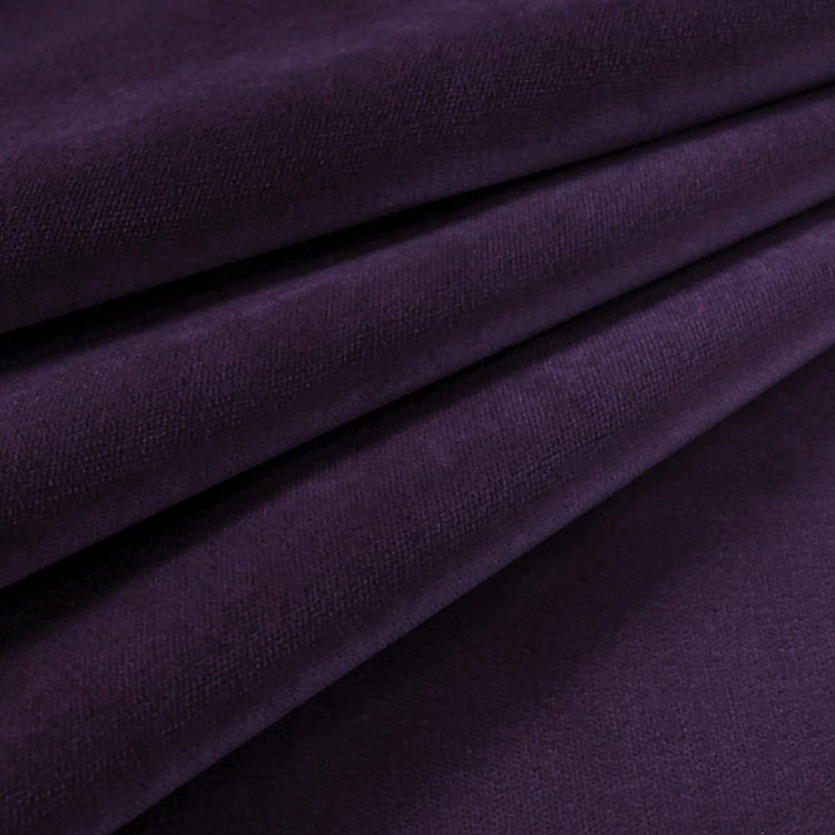 JB Martin Como Velvet Deep Purple Fabric | OnlineFabricStore