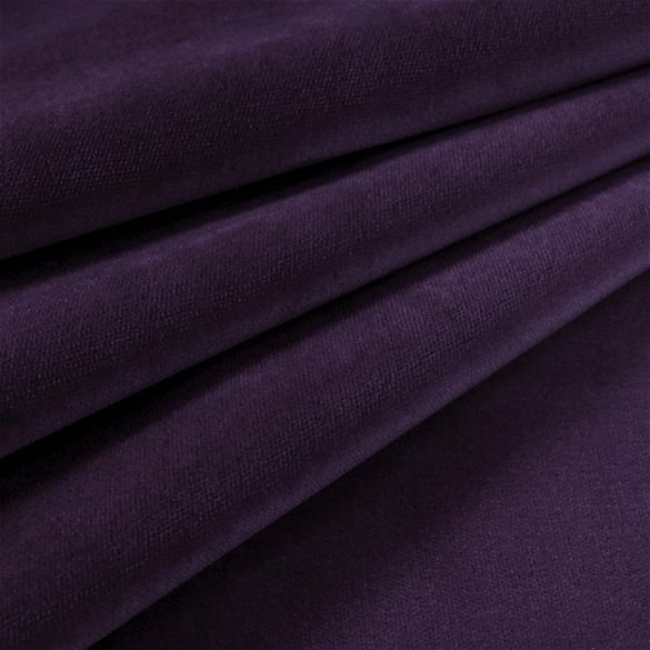 JB Martin Como Velvet Deep Purple Fabric | OnlineFabricStore