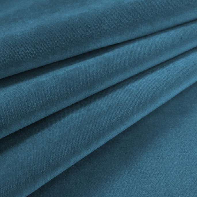 JB Martin Como Velvet Cyan Fabric image 2 of 2