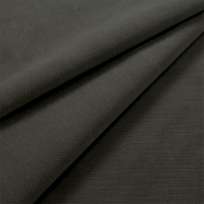JB Martin Cannes Velvet Dark Grey Fabric image 2 of 2