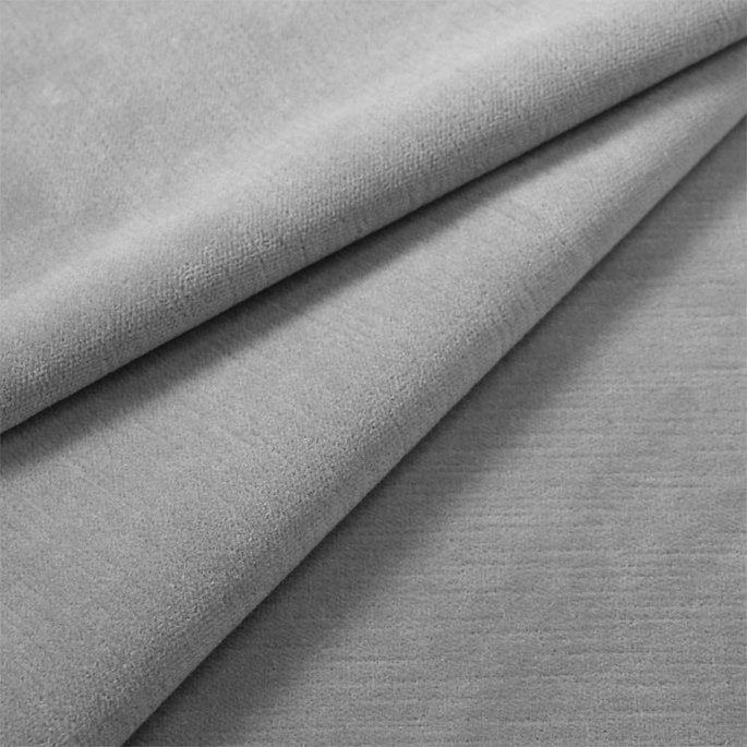 JB Martin Cannes Velvet Cannon Grey Fabric image 2 of 2