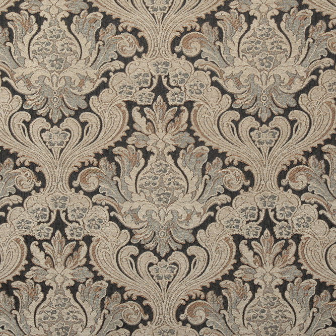 Pindler &amp; Pindler Salonica Noir Fabric