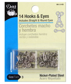 Dritz Round Magnetic Snaps, Nickel, 3/4