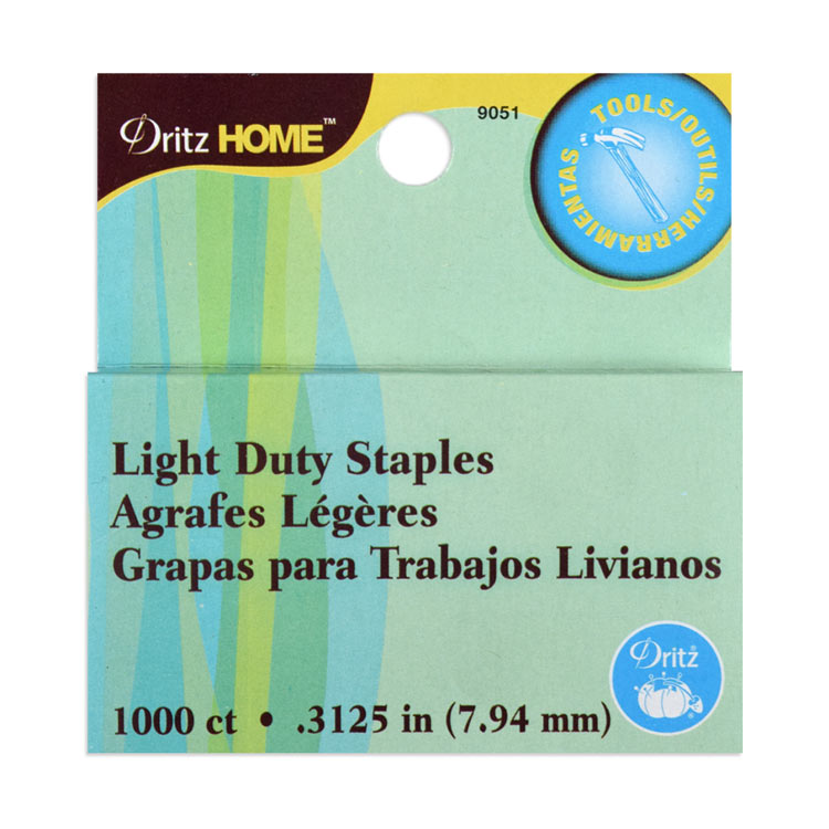 Dritz 5/16" Light Duty Staple Gun Refills - 1000 Count