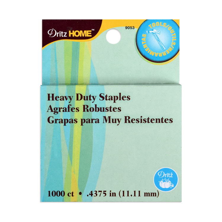 Dritz 7/16" Heavy Duty Staple Gun Refills - 1000 Count