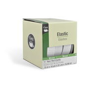 Dritz 3/4" White Woven Non-Roll Elastic - 18 Yards
