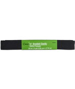 Dritz 3/4" Black Braided Elastic - 3 Yards