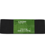 Dritz 2" Black Knit Elastic - 2 Yards