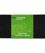 Dritz 3" Black Knit Elastic - 2 Yards