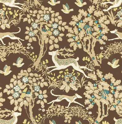 Lee Jofa Mille Fleur Sable Fabric