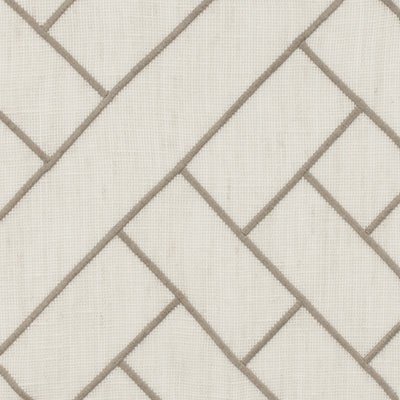 Kravet 9900.11 Modern Lattice Gray Fabric