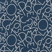 Premier Prints ABC Italian Denim Canvas Fabric