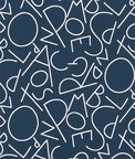 Premier Prints ABC Italian Denim Canvas Fabric
