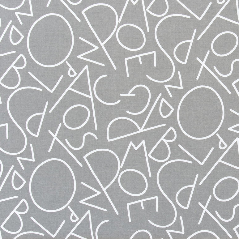 Premier Prints ABC Storm Canvas Fabric