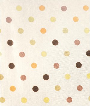 Multicolor Polka Dot Acetate Lining Fabric