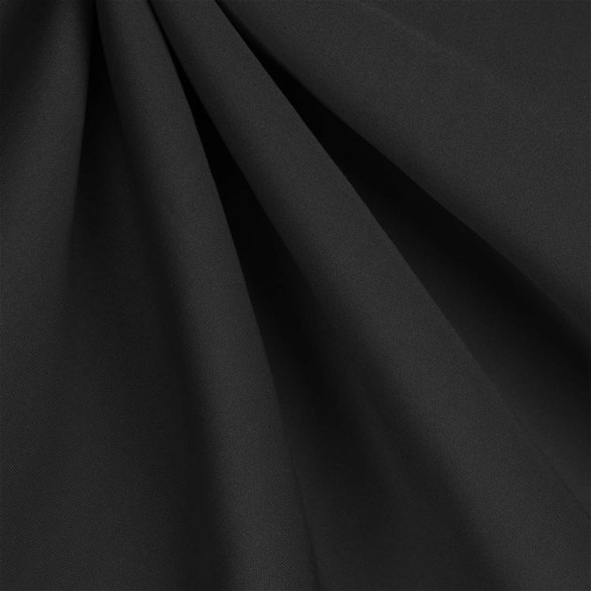 9 Oz Black Poly Spandex Fabric