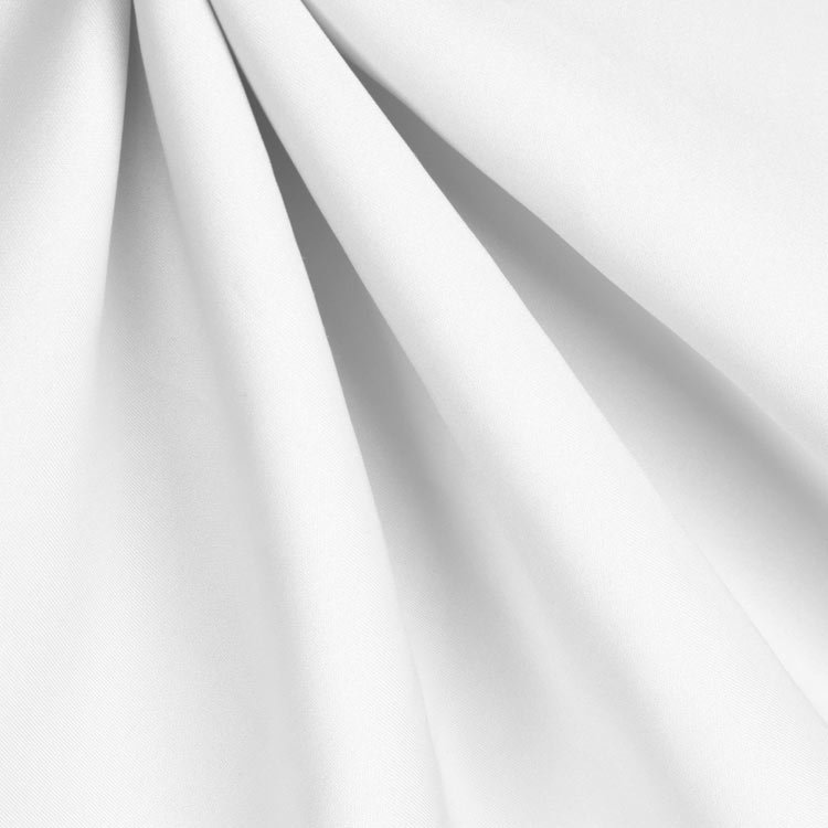 9 Oz White Poly Spandex Fabric