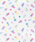 Baby Confetti Vinyl Sheeting Fabric