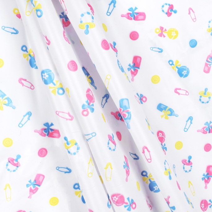 Baby Confetti Vinyl Sheeting Fabric image 2 of 2
