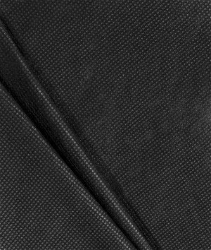 60 inch Black Laminated Cambric Dust Cover Fabric