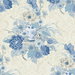 Seabrook Designs Dynasty Floral Metallic Linen & Blue Wallpaper
