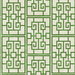 Seabrook Designs Dynasty Lattice Metallic Pearl & Emerald Green Wallpaper
