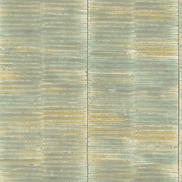 Seabrook Designs Dynasty Bamboo Sage & Metallic Pearl Wallpaper