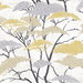 Seabrook Designs Confucius Tree Metallic Gold & Silver Wallpaper