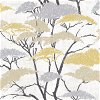 Seabrook Designs Confucius Tree Metallic Gold & Silver Wallpaper - Image 1