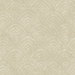 Seabrook Designs Confucius Scallop Tan & Metallic Pearl Wallpaper