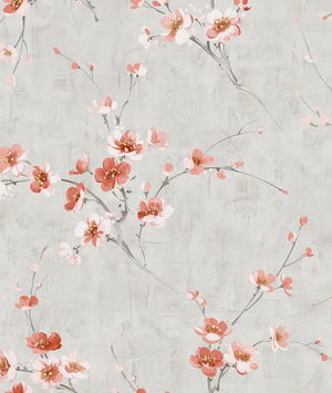 Lotus Floral AI42305 Seabrook Wallpaper