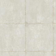 Seabrook Designs Great Wall Blocks Metallic Silver & Gray Wallpaper