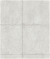 Seabrook Designs Great Wall Blocks Metallic Silver & Off-White Wallpaper