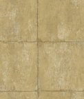 Seabrook Designs Great Wall Blocks Metallic Gold & Silver Wallpaper