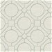 Seabrook Designs Silk Road Trellis Metallic Mint &amp; Off-White Wallpaper thumbnail image 1 of 2