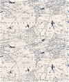 Premier Prints Air Traffic Felix Blue/Natural