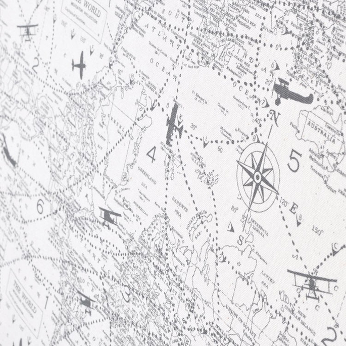 Premier Prints Air Traffic Felix/Natural Fabric image 3 of 5