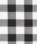 Premier Prints Alexander Black Canvas Fabric