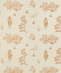 Kravet Friendly Folk Melon Orange Fabric