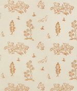 Kravet Friendly Folk Melon Orange