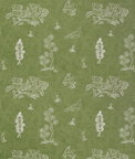 Kravet Friendly Folk Basil Green Fabric