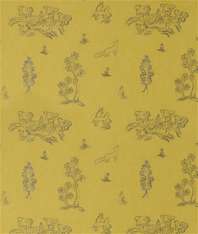 Kravet Friendly Folk Provencal Yellow Fabric