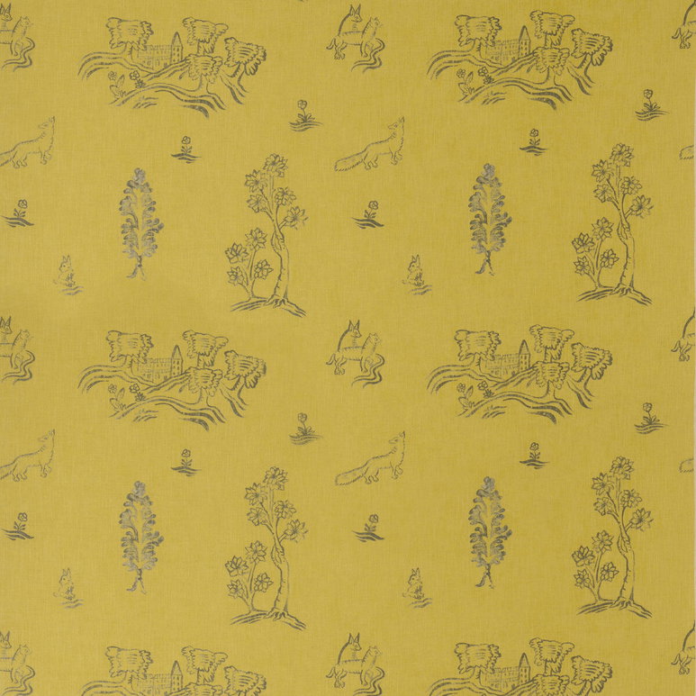 Kravet Friendly Folk Provencal Yellow Fabric