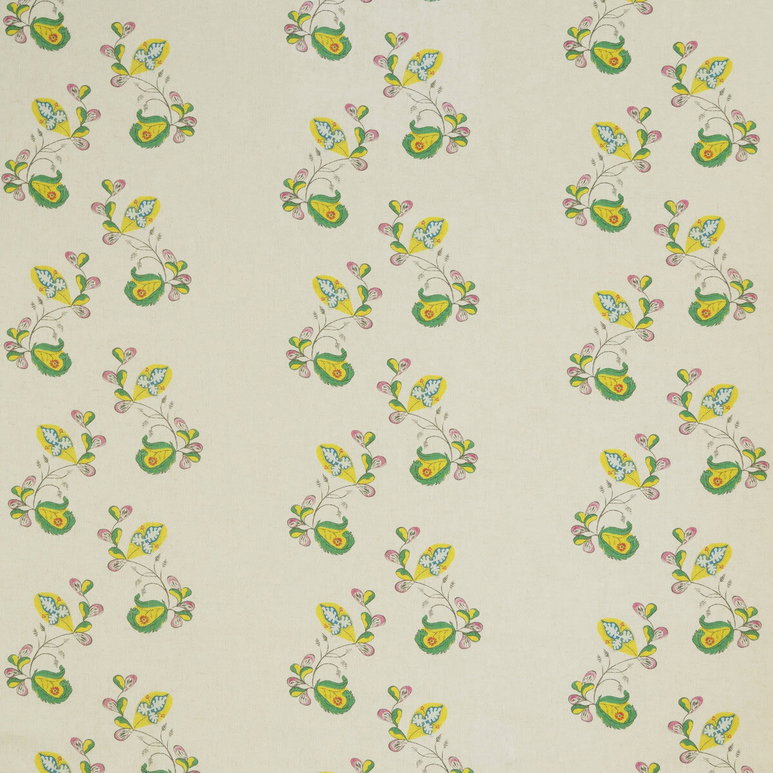 Kravet Psycho Sprig Tropical Yellow Fabric