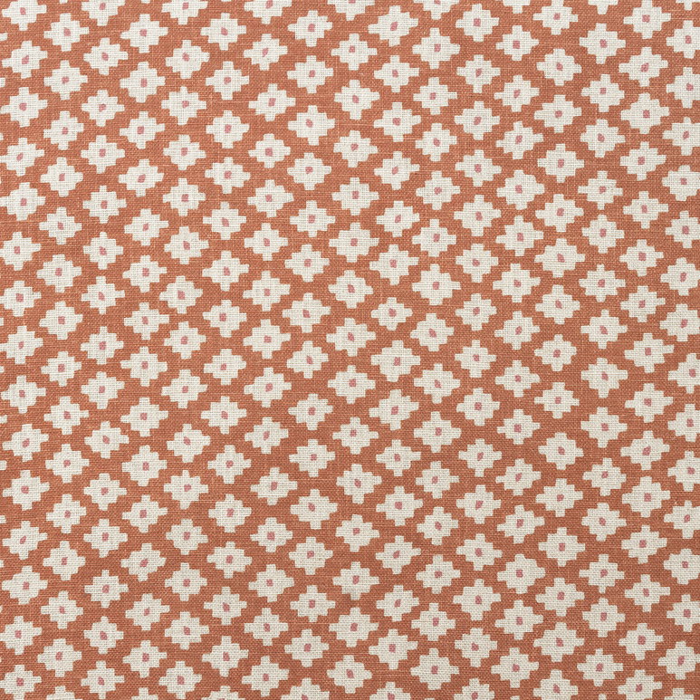 Kravet Maze Orange Fabric